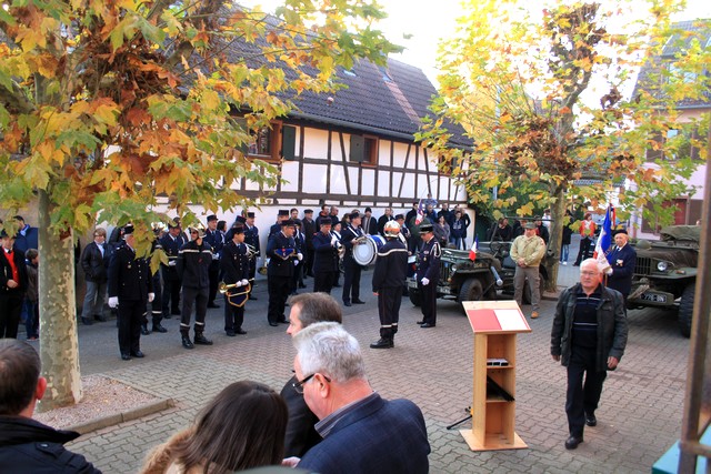 Kuttolsheim - Cérémonie de l'Armistice