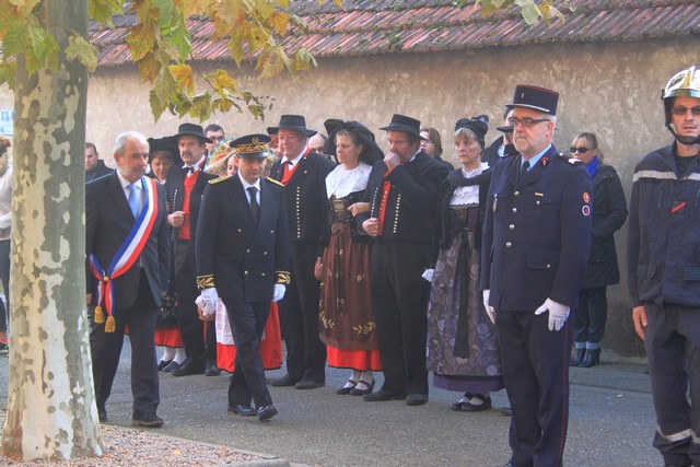 Kuttolsheim - Cérémonie de l'Armistice