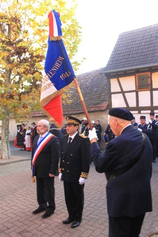 Kuttolsheim - Cérémonie de l'Armistice