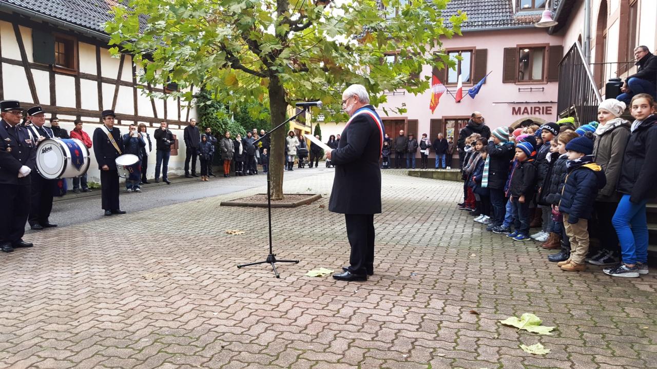 Cérémonie de l'Armistice