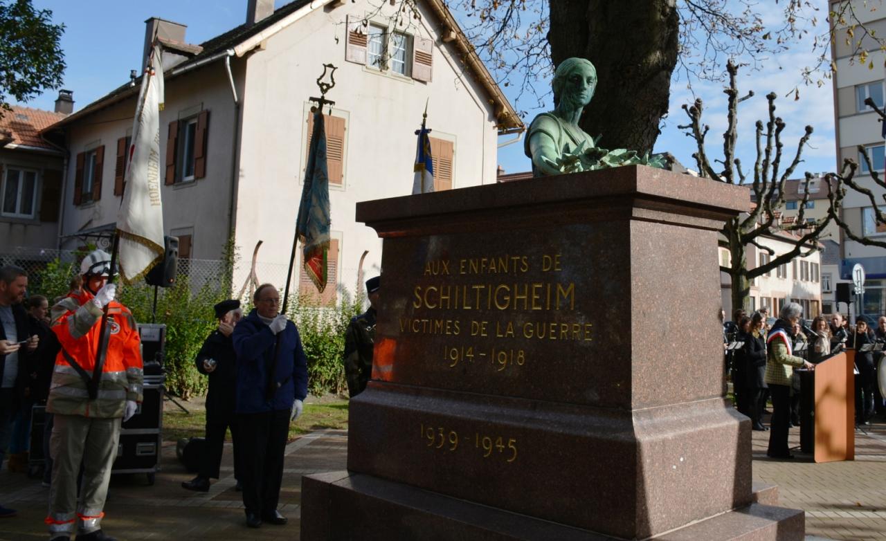 Cérémonie 1er novembre - Schiltigheim