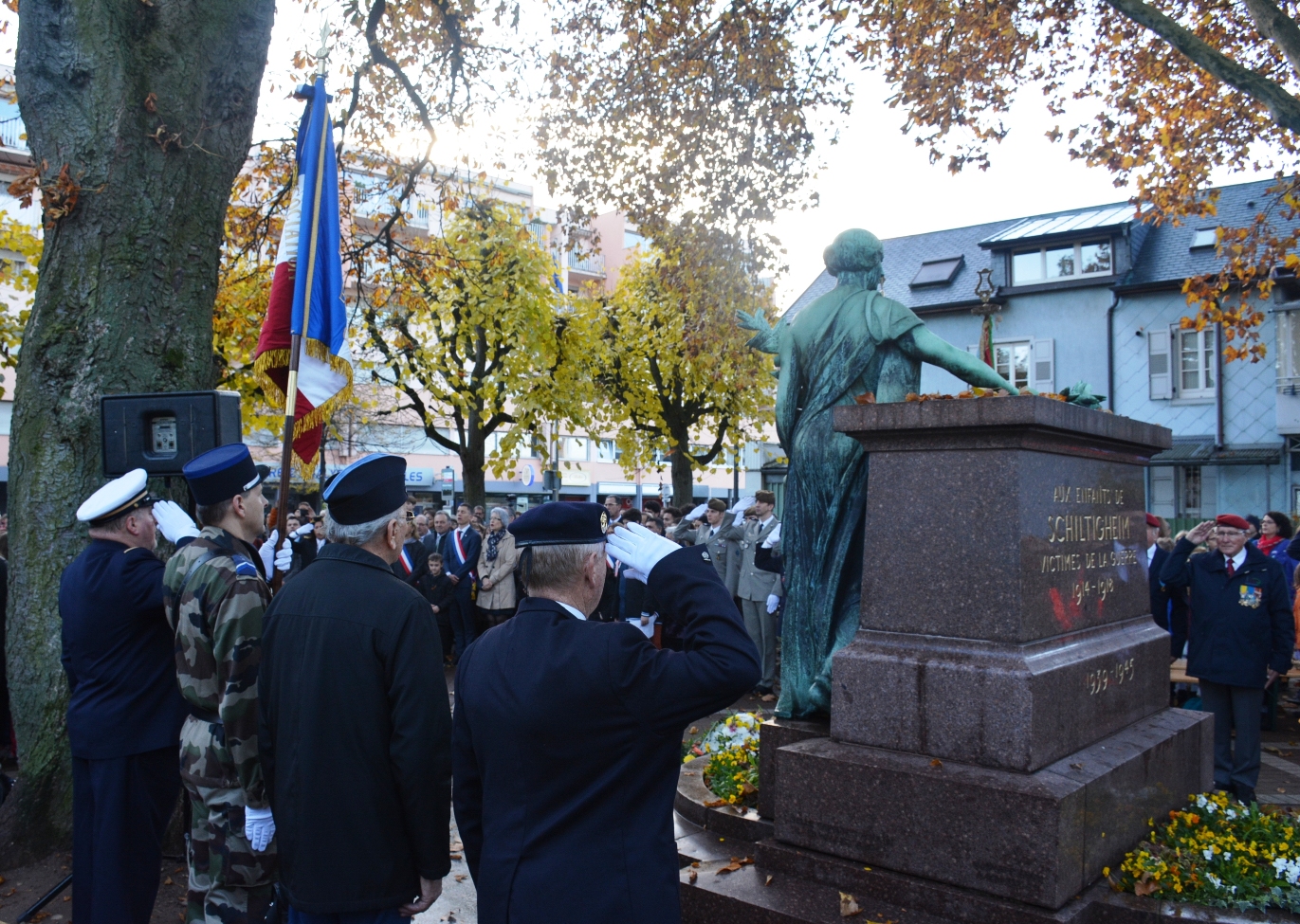 Cérémonie de l'armistice - Schiltigheim 11/11/2018