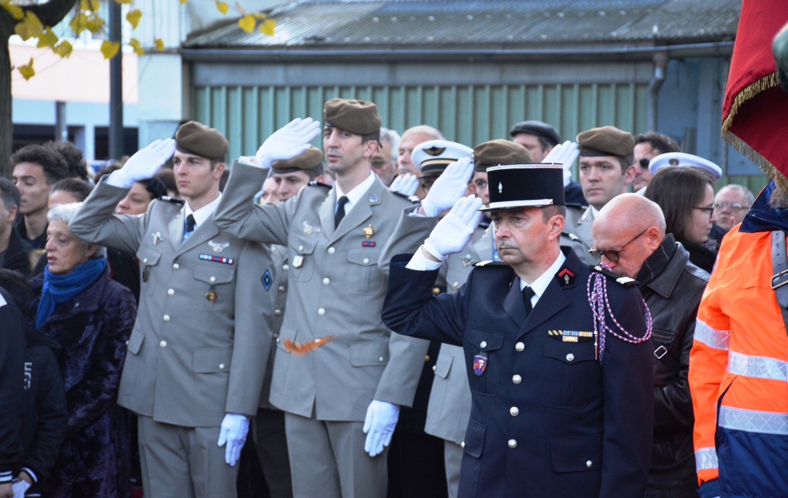 Cérémonie de l'armistice - Schiltigheim 11/11/2018