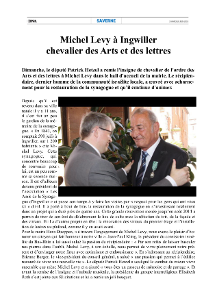 Chevalier des Arts et des Lettres