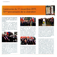 75ème anniversaire libération - Stutzheim