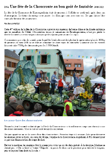 Fête de la choucroute - Krautergersheim