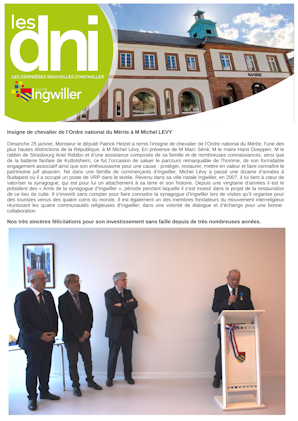 ONM Michel Levy - Ingwiller